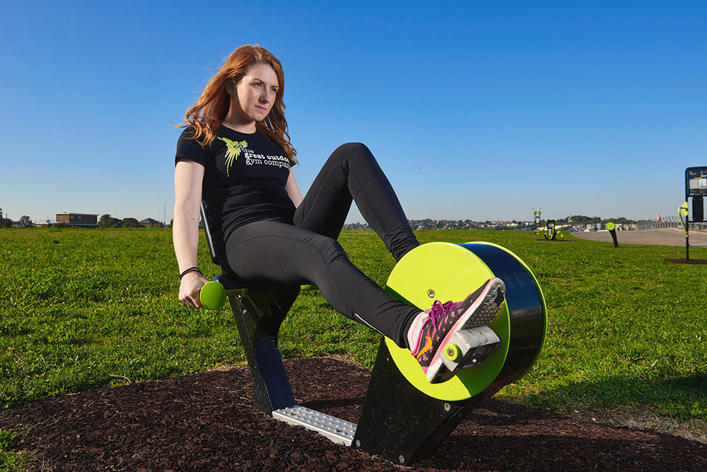 outdoor gym cycle